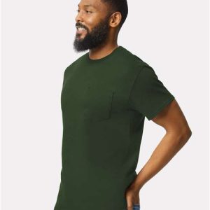 Unisex Ultra Cotton® Pocket T-Shirt - 2300 - Image 18