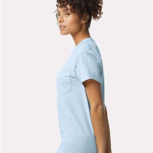 Unisex Ultra Cotton® Pocket T-Shirt - 2300 - Image 24