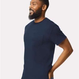 Unisex Ultra Cotton® Pocket T-Shirt - 2300 - Image 36