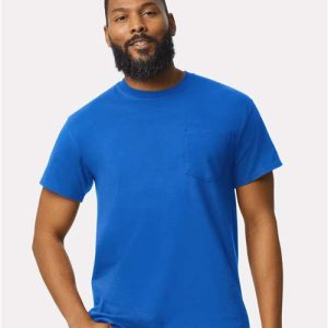 Unisex Ultra Cotton® Pocket T-Shirt - 2300 - Image 41