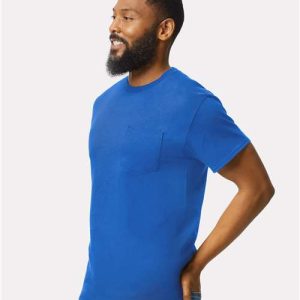 Unisex Ultra Cotton® Pocket T-Shirt - 2300 - Image 42