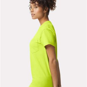 Unisex Ultra Cotton® Pocket T-Shirt - 2300 - Image 48