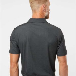 Men's Ultimate365 Diamond Dot Print Polo - A498 - Image 7