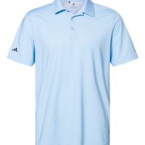 Men's Ultimate365 Diamond Dot Print Polo - A498 - Image 8