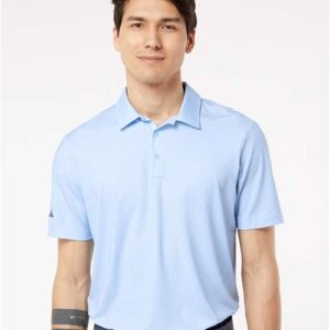 Men's Ultimate365 Diamond Dot Print Polo - A498 - Image 11