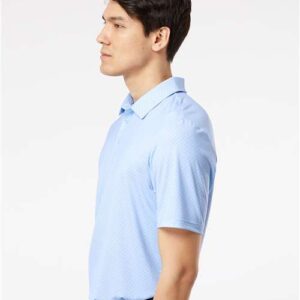 Men's Ultimate365 Diamond Dot Print Polo - A498 - Image 12
