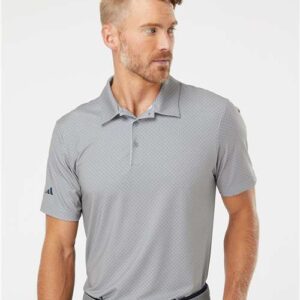 Men's Ultimate365 Diamond Dot Print Polo - A498 - Image 17