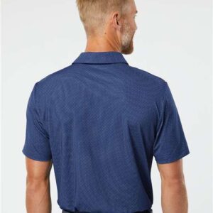 Men's Ultimate365 Diamond Dot Print Polo - A498 - Image 25
