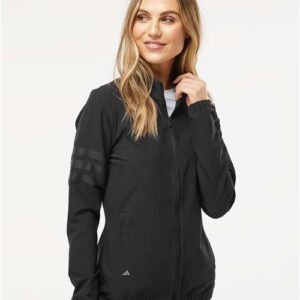 Women's Wind Resistant Full-Zip Jacket - A268 - Image 5