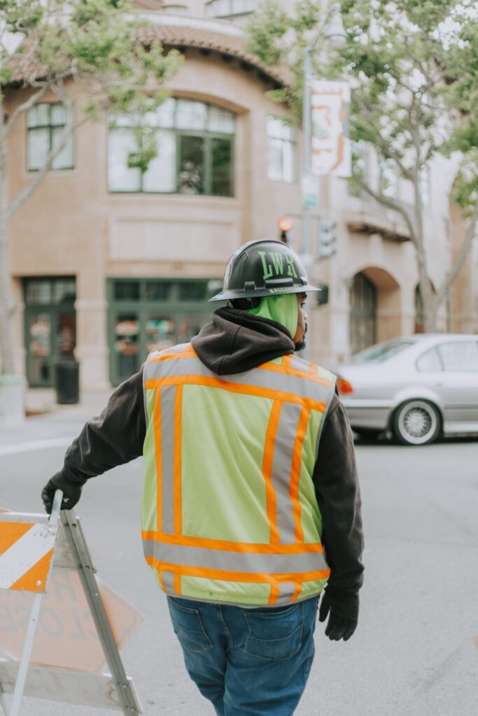 Safety Vest A1 - Express Print Apparel BIG K - Safety Vest Calgary