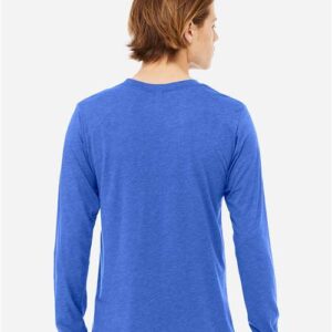 Unisex Triblend Long Sleeve Tee - 3513 - Image 49