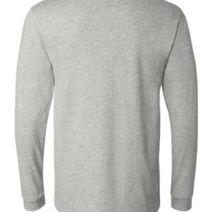 Heather CVC Long Sleeve Tee - 3501CVC - Image 3