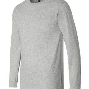 Heather CVC Long Sleeve Tee - 3501CVC - Image 4