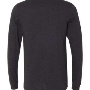 Heather CVC Long Sleeve Tee - 3501CVC - Image 6