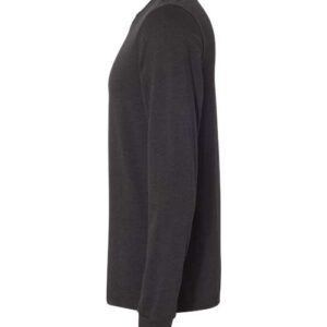 Heather CVC Long Sleeve Tee - 3501CVC - Image 7