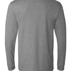 Heather CVC Long Sleeve Tee - 3501CVC - Image 12