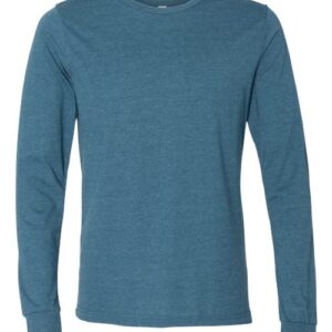 Heather CVC Long Sleeve Tee - 3501CVC - Image 20