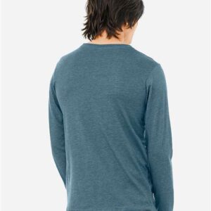 Heather CVC Long Sleeve Tee - 3501CVC - Image 25