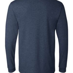 Heather CVC Long Sleeve Tee - 3501CVC - Image 45
