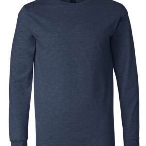 Heather CVC Long Sleeve Tee - 3501CVC - Image 44