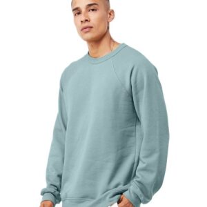 Unisex Sponge Fleece Raglan Crewneck Sweatshirt - 3901 - Image 60
