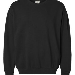 Unisex Garment-Dyed Lightweight Fleece Crewneck Sweatshirt - 1466 - Image 2