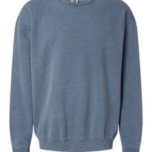 Unisex Garment-Dyed Lightweight Fleece Crewneck Sweatshirt - 1466 - Image 8