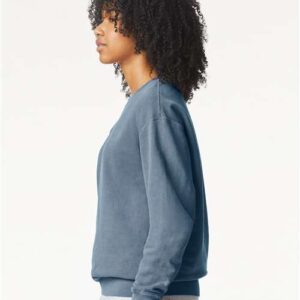 Unisex Garment-Dyed Lightweight Fleece Crewneck Sweatshirt - 1466 - Image 12