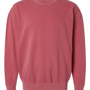 Unisex Garment-Dyed Lightweight Fleece Crewneck Sweatshirt - 1466 - Image 20