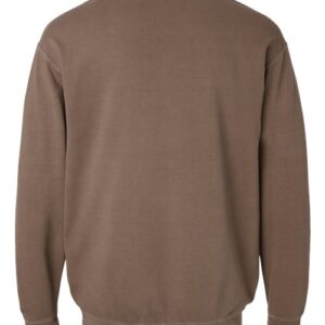 Unisex Garment-Dyed Lightweight Fleece Crewneck Sweatshirt - 1466 - Image 27