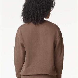 Unisex Garment-Dyed Lightweight Fleece Crewneck Sweatshirt - 1466 - Image 31