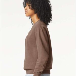 Unisex Garment-Dyed Lightweight Fleece Crewneck Sweatshirt - 1466 - Image 30