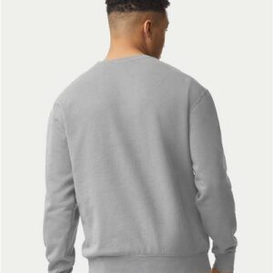 Unisex Garment-Dyed Lightweight Fleece Crewneck Sweatshirt - 1466 - Image 37