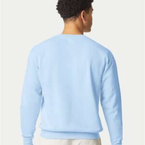 Unisex Garment-Dyed Lightweight Fleece Crewneck Sweatshirt - 1466 - Image 43