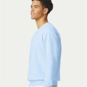 Unisex Garment-Dyed Lightweight Fleece Crewneck Sweatshirt - 1466 - Image 42