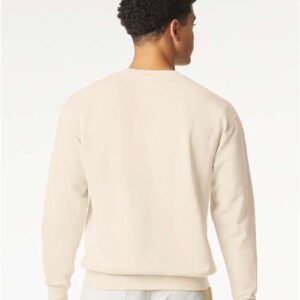 Unisex Garment-Dyed Lightweight Fleece Crewneck Sweatshirt - 1466 - Image 49