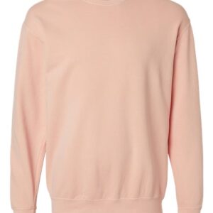 Unisex Garment-Dyed Lightweight Fleece Crewneck Sweatshirt - 1466 - Image 56