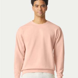 Unisex Garment-Dyed Lightweight Fleece Crewneck Sweatshirt - 1466 - Image 59