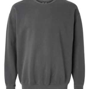 Unisex Garment-Dyed Lightweight Fleece Crewneck Sweatshirt - 1466 - Image 62