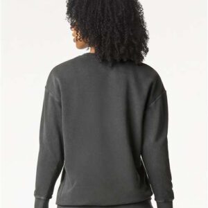 Unisex Garment-Dyed Lightweight Fleece Crewneck Sweatshirt - 1466 - Image 67