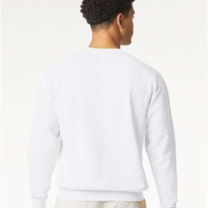 Unisex Garment-Dyed Lightweight Fleece Crewneck Sweatshirt - 1466 - Image 73