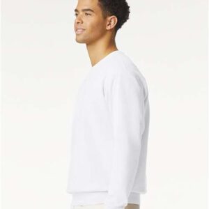 Unisex Garment-Dyed Lightweight Fleece Crewneck Sweatshirt - 1466 - Image 72