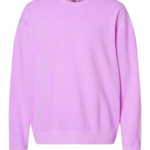 Unisex Garment-Dyed Lightweight Fleece Crewneck Sweatshirt - 1466 - Image 50