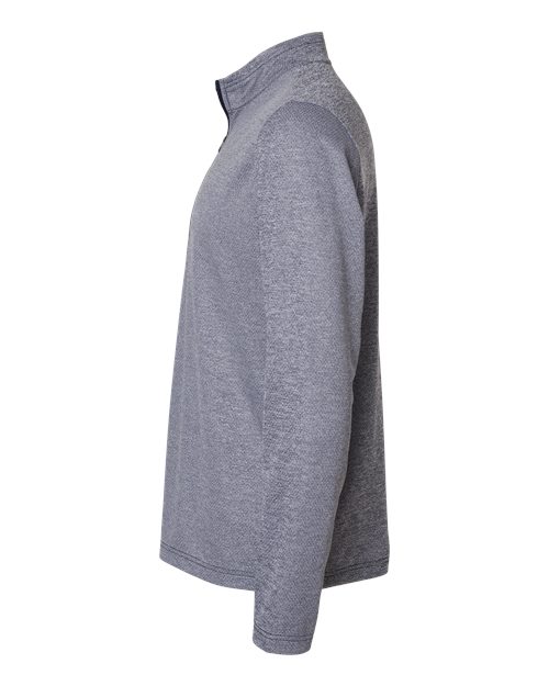 Men's Space Dyed Quarter-Zip Pullover - A593