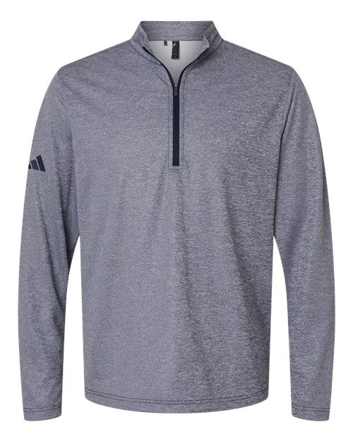 Men's Space Dyed Quarter-Zip Pullover - A593