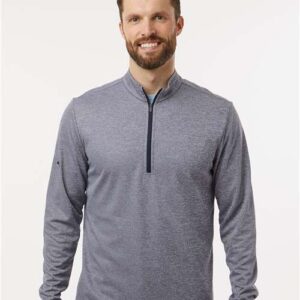 Men's Space Dyed Quarter-Zip Pullover - A593 - Image 11