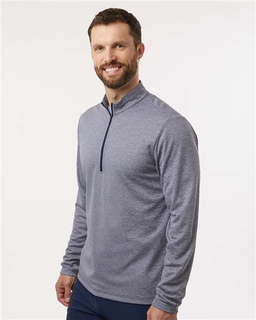 Men's Space Dyed Quarter-Zip Pullover - A593