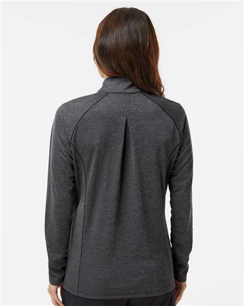 Women's Space Dyed Quarter-Zip Pullover - A594