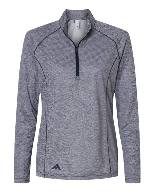 Women's Space Dyed Quarter-Zip Pullover - A594