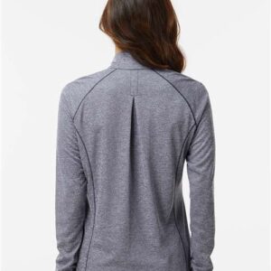 Women's Space Dyed Quarter-Zip Pullover - A594 - Image 13